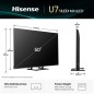 Hisense 50U7Q 50 50 4K Ultra HD 4K Ultra HD Sort Hisense 50U7Q 50 50 4K Ultra HD 4K Ultra HD Sort